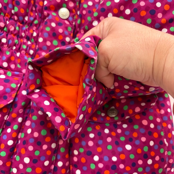 Hanna Andersson Purple Polka Dot Jacket - Picture 3 of 6